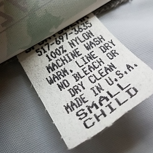 Kids NWOT vintage track jacket Sz. S 7/8 - Picture 4 of 7